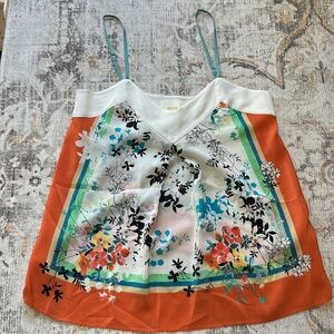 Maeve Silk Floral Camisole Top NWT